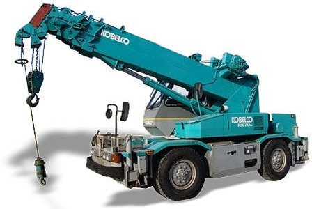 7t Kobelco RK70-2 Bubble Crane Our Kobelco changes the game with its ability to turn 360 ̊ virtually on the spot. Versatile and lightweight it can get into those jobs and projects you've been scratching your head at. Features include: • Lifts 350kg at 20m • Tight access • Great for lifting timber, steel, prefab walls, trusses, spas, tanks and more • Dimensions: 2.2m Wide x 7m Long x 3.4m High